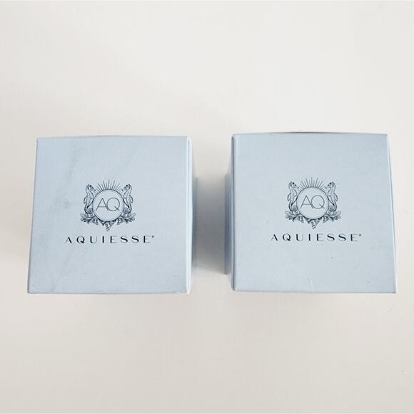 Aquiesse Set of 2 Single Wick 6.5 OZ Scented Candles Shoreline - Picture 3 of 5